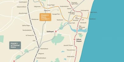 Metro tren Chene wout kat jeyografik faz 2