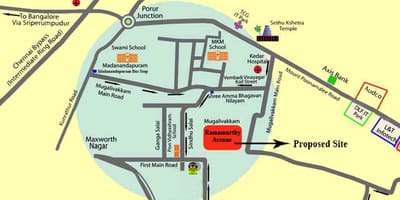 Porur Chene kat jeyografik