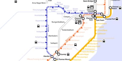 Kat jeyografik tren nan Chene