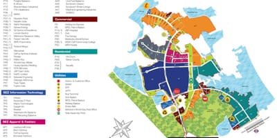 Kat jeyografik nan Mahindra vil Chene